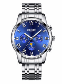 <tc>Reloj de Pulsera  Reilly azul plata</tc>
