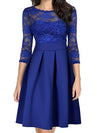 <tc>Vestido Elegante Demita azul</tc>