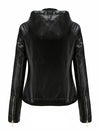 <tc>Chaqueta Imitacion de Cuero  Kizzie negro</tc>