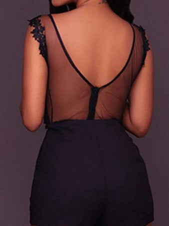 BODY CUELLO EN PICO GELSEY negro-XL