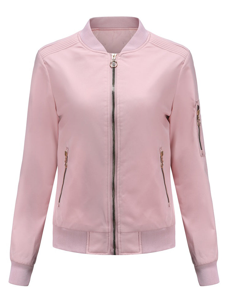 CHAQUETA BOMBER LAILY rosa