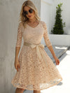 VESTIDO ELEGANTE JOI beige