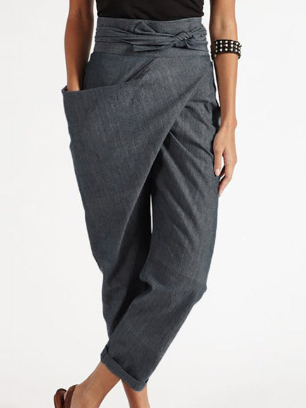 PANTALONES ELEGANTES CARIS gris