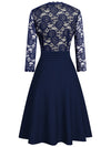 VESTIDO ELEGANTE JUSTAH azul