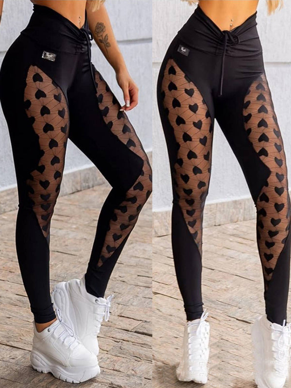 <tc>Leggings Cristalle negro</tc>