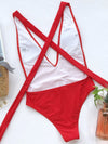 MONOKINI CARNELA rojo