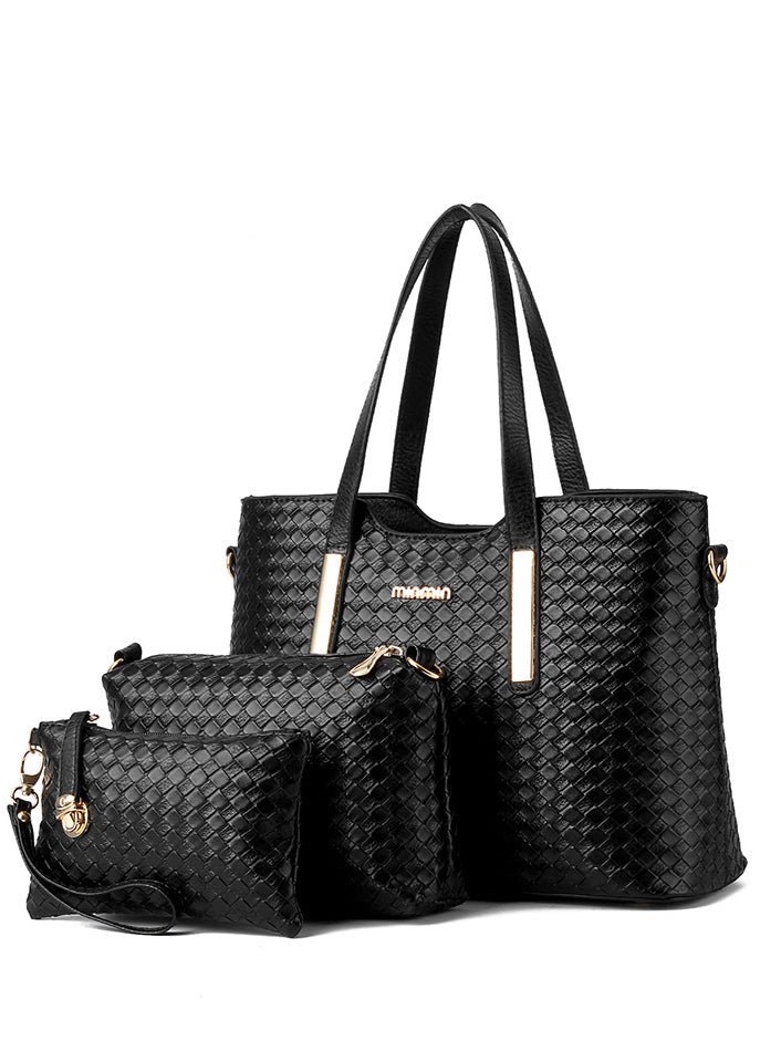 SET DE 3 BOLSAS DERVLA negro