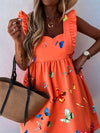 VESTIDO MINI VERANO DOROTY naranja