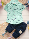 CONJUNTO BEBE NIÑO HARYSON verde