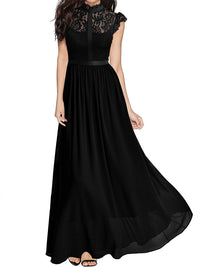 VESTIDO MAXI JANEY negro