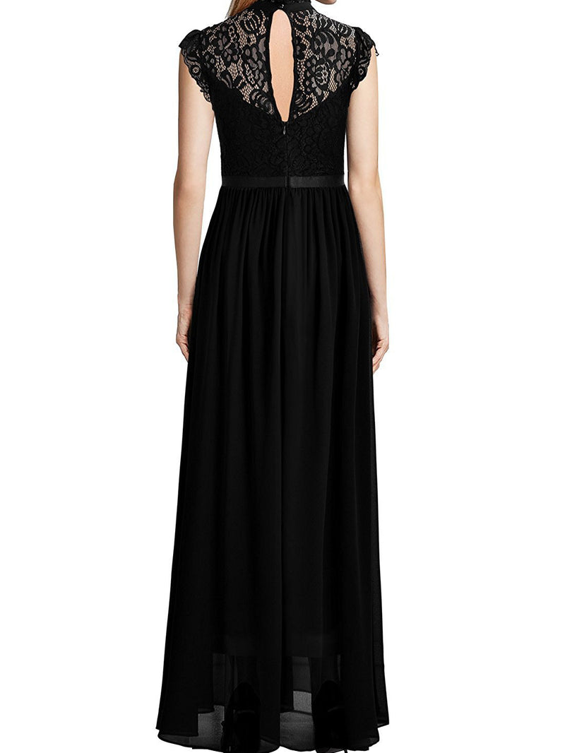 VESTIDO MAXI JANEY negro