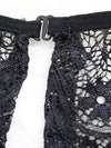 <tc>Conjunto de Encaje Interior Isobel negro</tc>