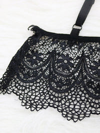 <tc>Conjunto de Encaje Interior Isobel negro</tc>