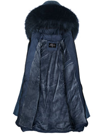 CHAQUETAS DE INVIERNO TALLAS GRANDES CAMBREE azul