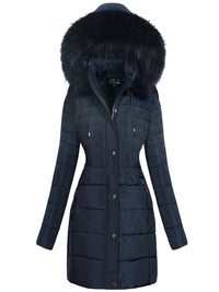 CHAQUETAS DE INVIERNO DE TALLA GRANDE GISLIN azul