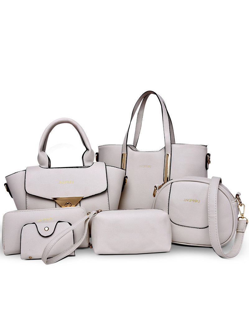 SET DE 6 BOLSAS DEMMY blanco