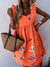 VESTIDO MINI VERANO DOROTY naranja