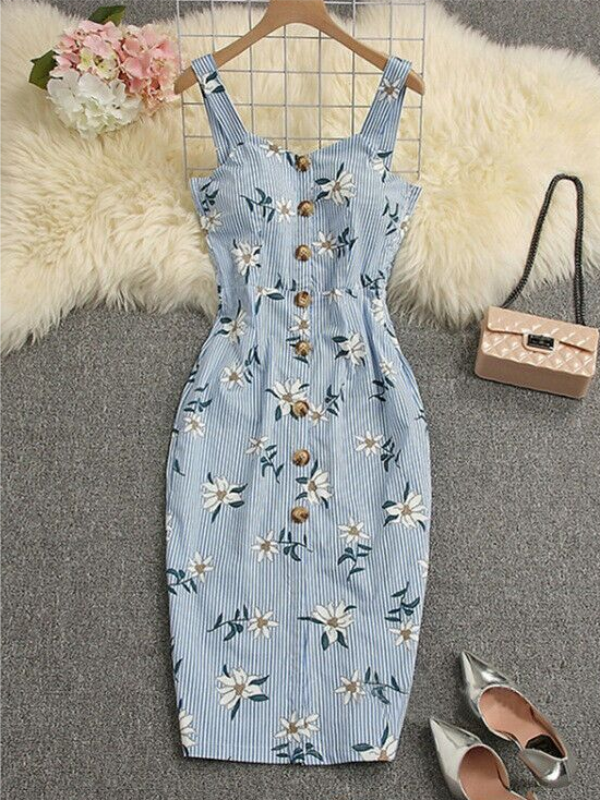 VESTIDO VERANO NELLWIN azul