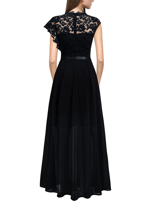 VESTIDO ELEGANTE VONETTA negro