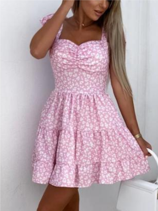 VESTIDO VERANO GENOVERA rosa