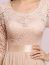 VESTIDO ELEGANTE TINNI beige