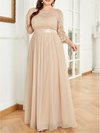 VESTIDO ELEGANTE TINNI beige