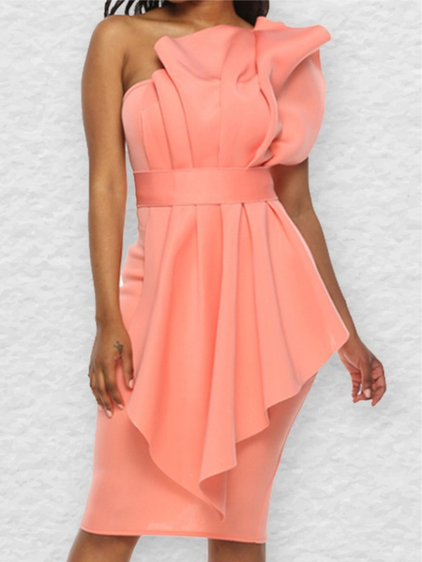 VESTIDO ELEGANTE SERRILDA rosa