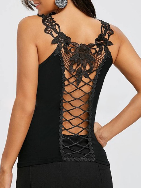 TOP ELEGANTE LIONDINA negro