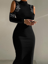 VESTIDO ELEGANTE MARELYN negro