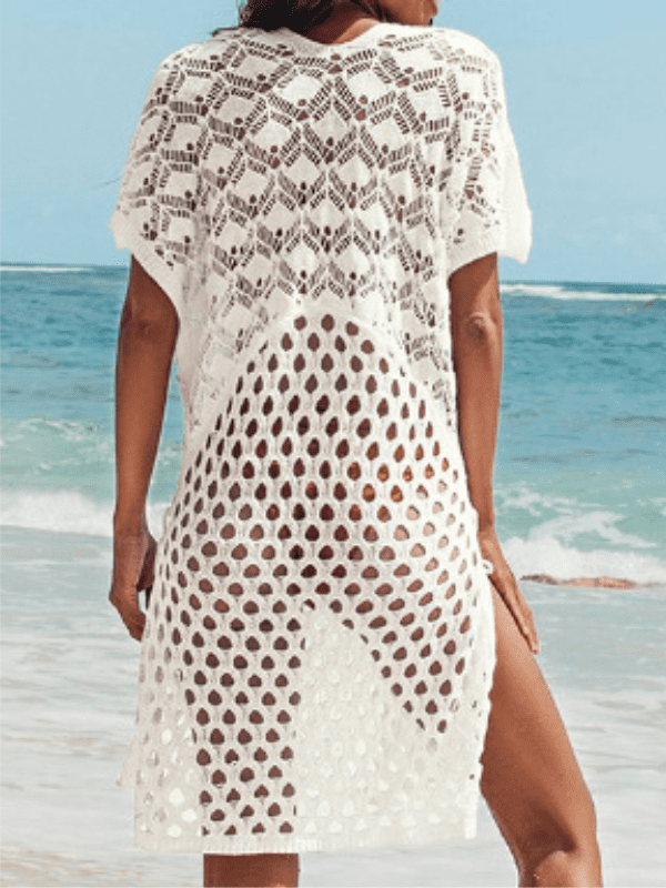 <tc>Vestido Playa Luis blanco</tc>