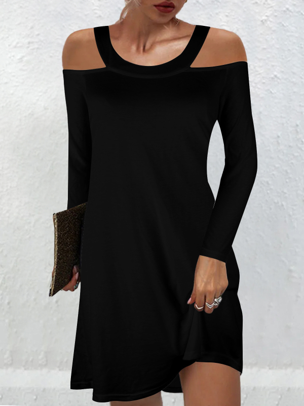 VESTIDO ELEGANTE PELIE negro