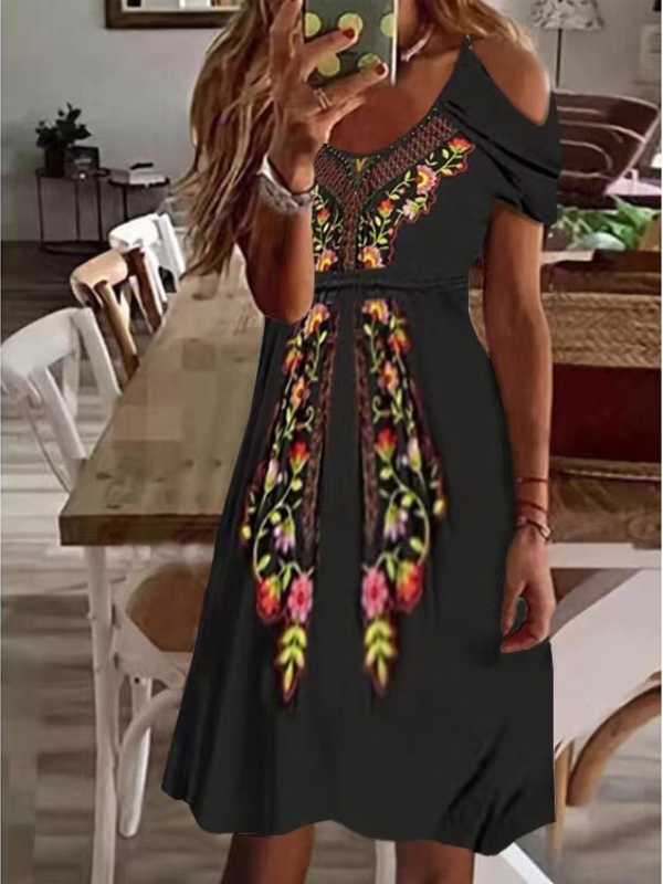 VESTIDO ELEGANTE SIBYLA negro