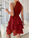 VESTIDO ELEGANTE KELLEN rojo