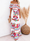 VESTIDO MAXI OLWIN blanco