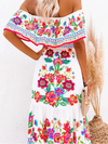 VESTIDO MAXI OLWIN blanco