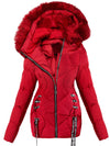 CHAQUETA CORTA HORTENSIE rojo oscuro