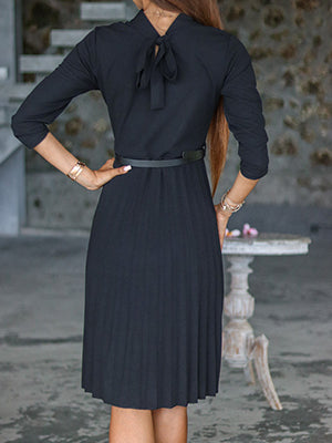 <tc>Vestido Elegante Sydnee negro</tc>