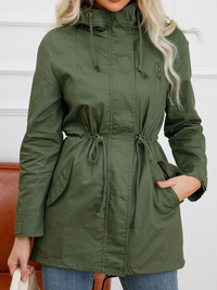 PARKA SORIENTAL VERDE