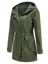 PARKA SORIENTAL VERDE