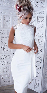 <tc>Vestido Keilani blanco</tc>