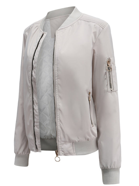 CHAQUETA BOMBER LAILY beige