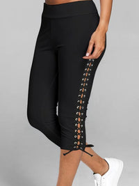 LEGGINGS 3/4 CARLI negro