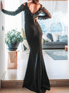 <tc>Vestido De Noche Norella negro</tc>