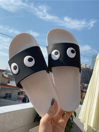 SANDALIAS POLLYANNA blanco y negro