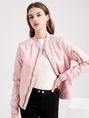 CHAQUETA BOMBER LAILY rosa