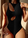 MONOKINI CORAL negro