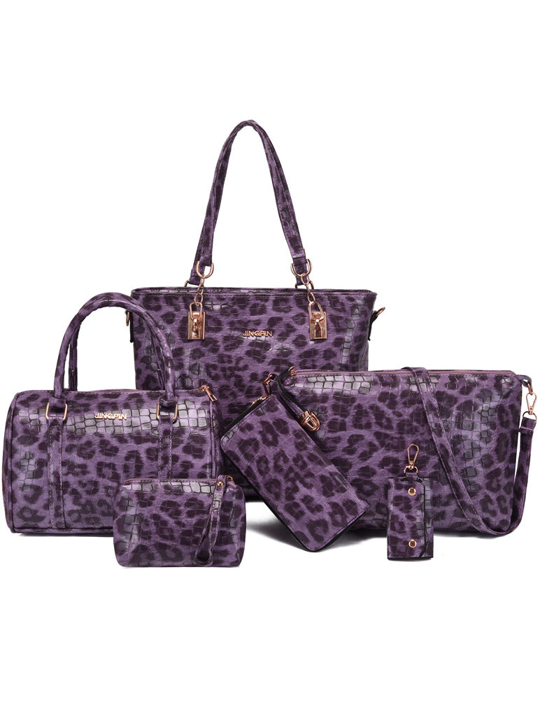 SET 6 BOLSAS WENDI violeta