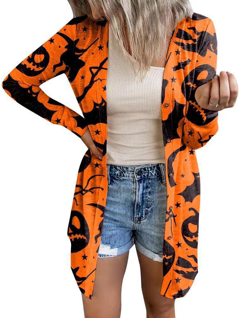 SUDADERA HALLOWEEN IZUMI naranja