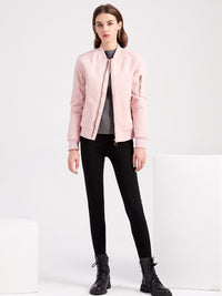 CHAQUETA BOMBER LAILY rosa