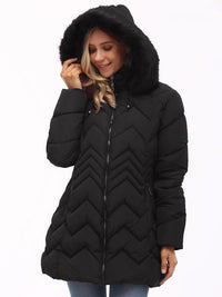 CHAQUETAS DE INVIERNO DE TALLA GRANDE CAMBREE negro